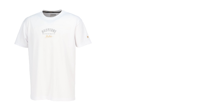 CBG241351 ゴールドシリーズＴシャツ - ホワイト［1100］ 4,730円（税込）